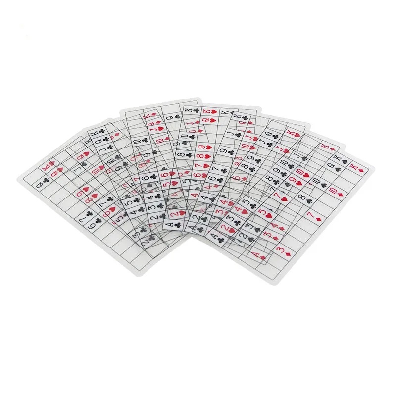 Perspective Cards Set Magic Tricks Card For Professional Magician Close Up Illusions Gimmick Prop Missing Think Telepathy Magica