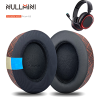 Nullmini Cooling Gel Earpads for Picun G2 Headphones Replacement Cushion Sleeve Earmuffs Headband