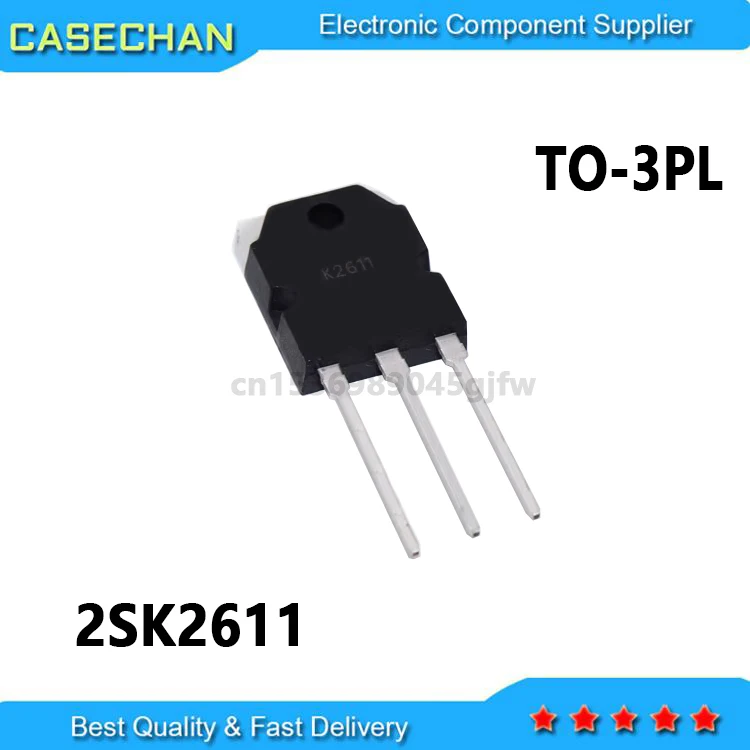 10PCS 2SK2611 K2611 2SK2610 K2610 TO-3P 9A 900V