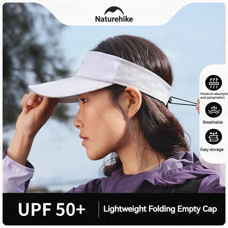 

Naturehike Sports Cap Outdoor Lightweight Hiking Women‘s Cap Folding Portable Breathable Empty Hat Waterproof Quick-dry Hats