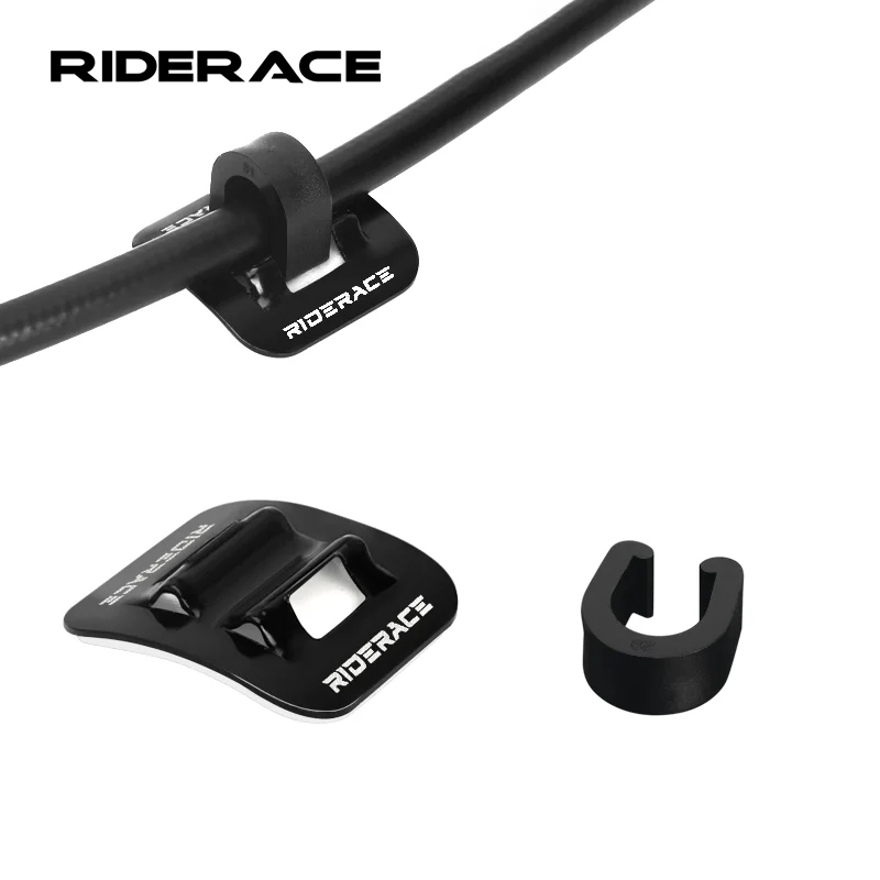 Bicycle Brake Cable Guide Seat Frame Tubing Fixing Clamp Aluminum Alloy Bike Shift Brake Housing Line Tubing Buckle Tube Clip