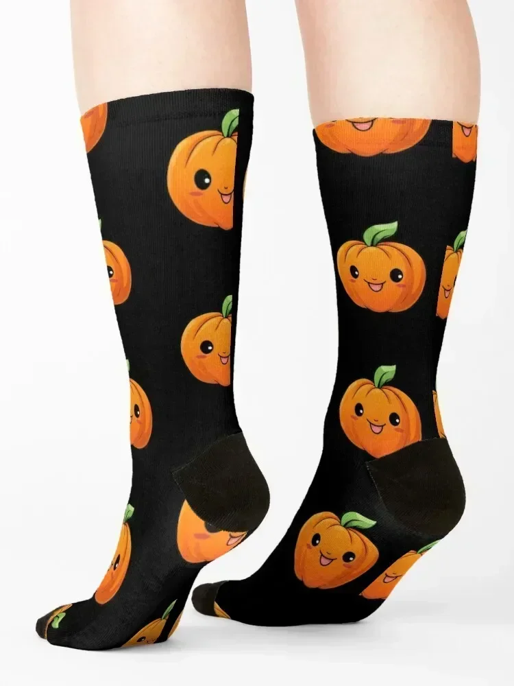 cute pumpkin face Socks heated christmass gift Argentina sports and leisure Designer Man Socks Women's