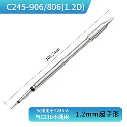 C245-906 Tips for T245 Handle Compatible for JBC SUGON T21 AIFEN a2/a5/a9/a9pro/a10/a220/a902
