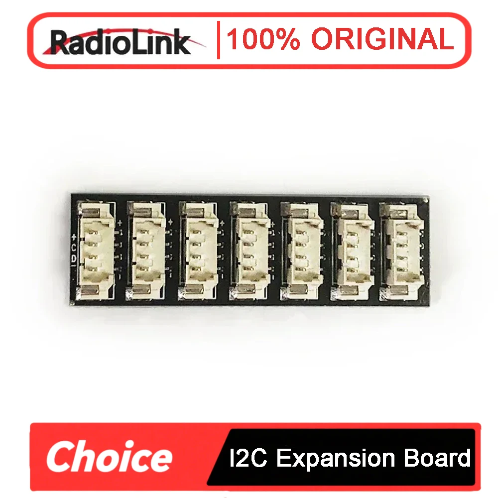 

Плата расширения Radiolink I2C для контроллера полета можно использовать с несколькими ультразвуковыми модулями, аксессуары для радиоуправляемых инструментов