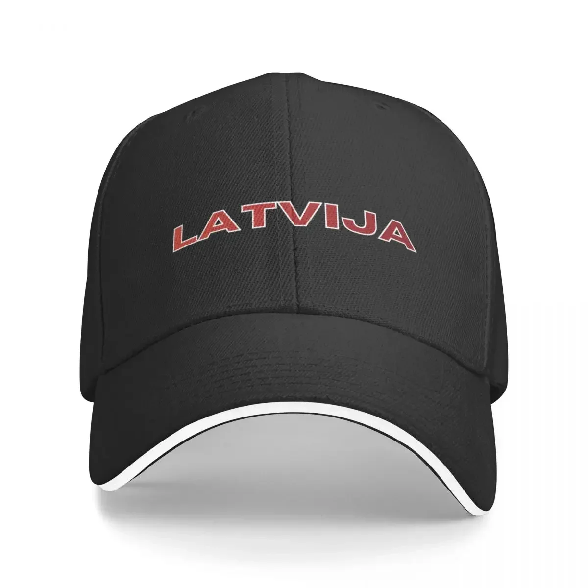 Latvija Red Latvia Baseball Cap Hip Hop Rave Dropshipping Men\'s Baseball Women\'s