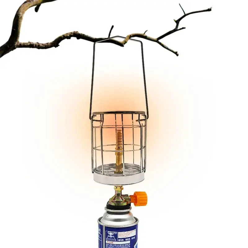 Camping Candle Lamp Mini Portable Outdoor Gas Lamp Night Light Camping Gas Lantern Light Camping Equipment