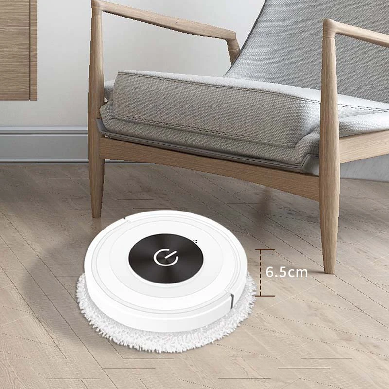 Intelligent sweeping robot automatic charging household floor rotating wet cleaner for garbage