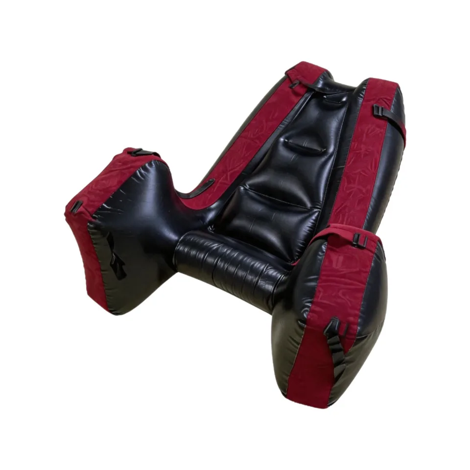 Portable Inflatable Sofa Bed Air Cushion Yoga Chair Lounger Flocking Sex Furniture For Couples Love Positions Deeper Adult Games