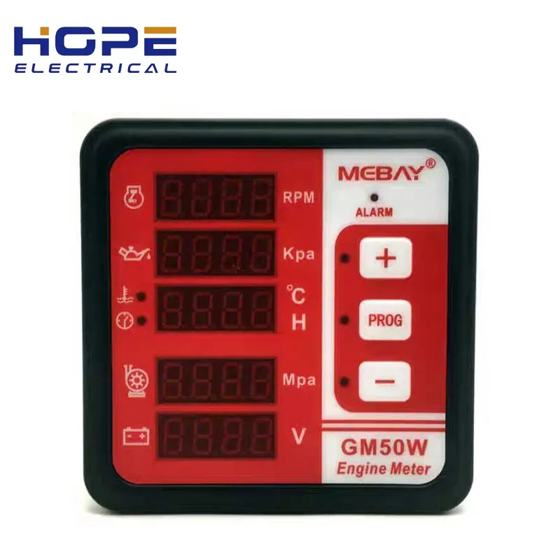 Meaby GM50W Multi-functional diesel engine digital instrumentation water pump unit control BX50W Control Box Cabinet