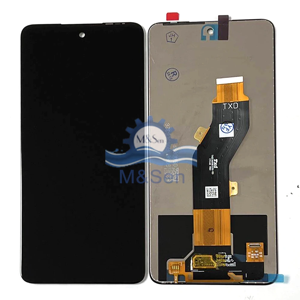 Przetestowany na ekran wyświetlacza Infinix Hot 40i LCD X6528B Digitizer Panel dotykowy dla ramki Infinix Hot 40 Pro X6837 LCD Hot40 X6836