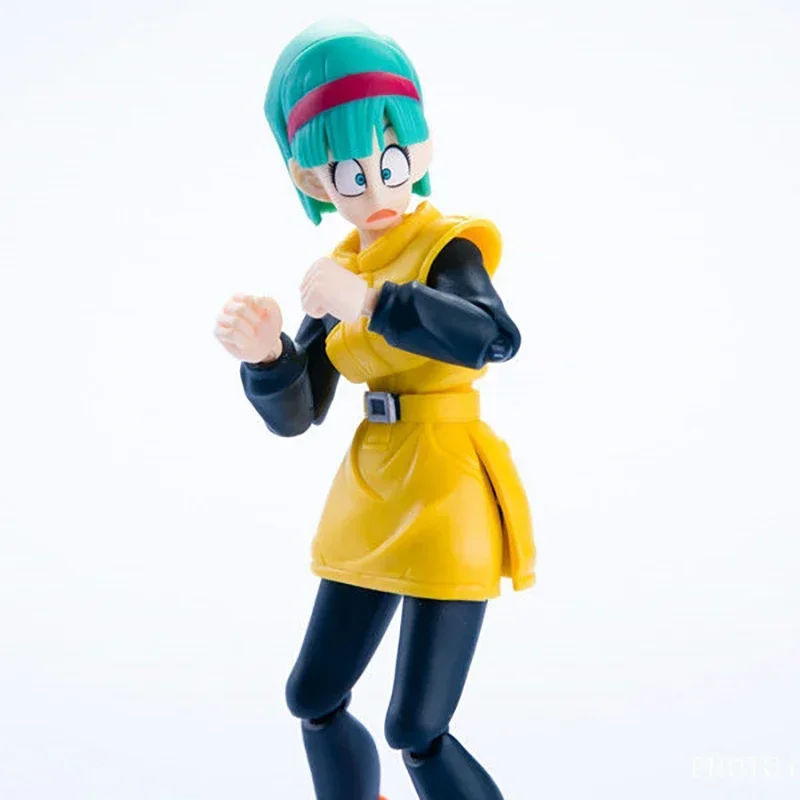 Bandai Genuine Original  SHF DRAGON BALL Z BULMA NAMEK TAMASHII NATIONS SHFIGUARTS      Anime Action Figures Toys For Boys Girl