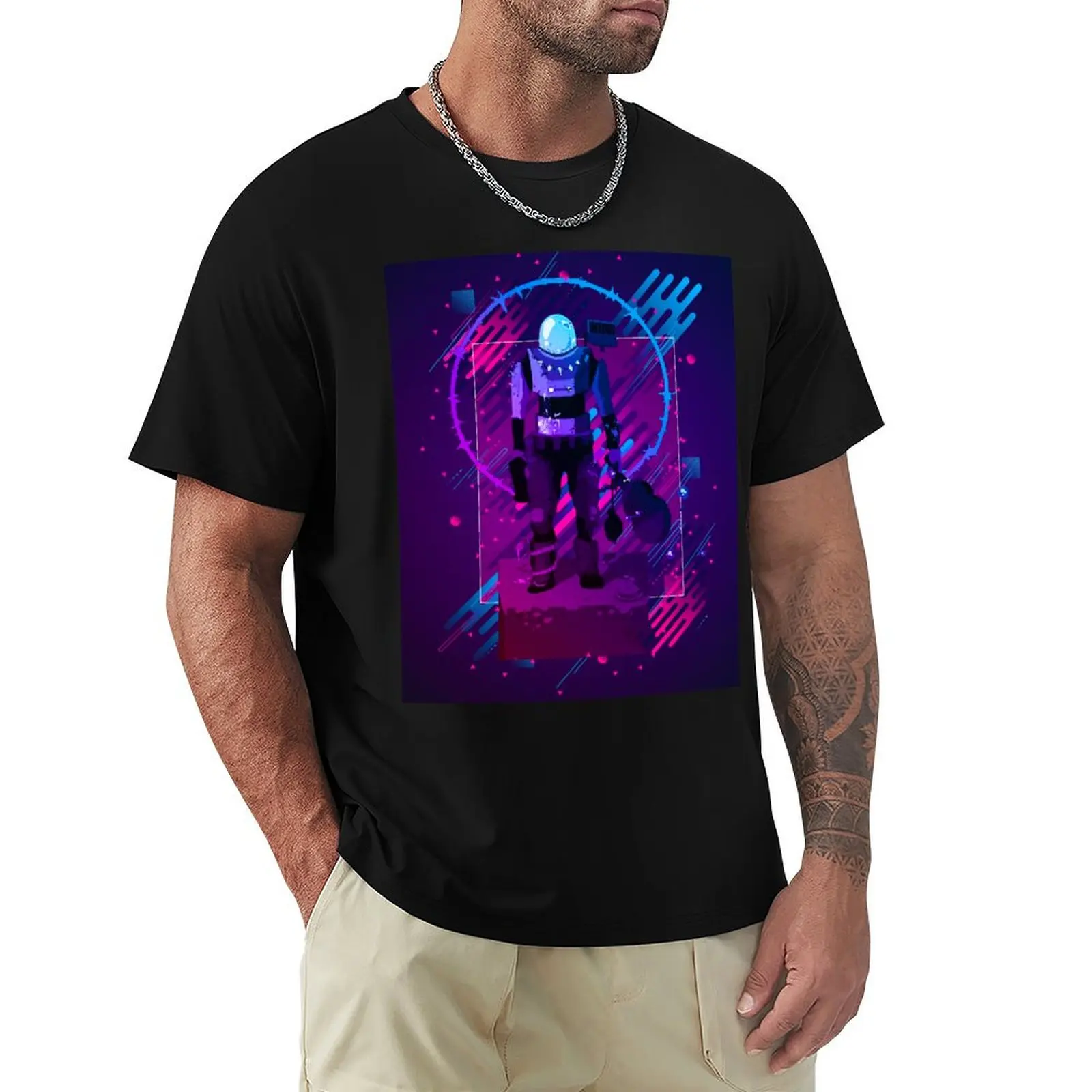 Commando Risk of Rain Modern Graphic Design T-Shirt Plus Size Quick Dry Sports Tee