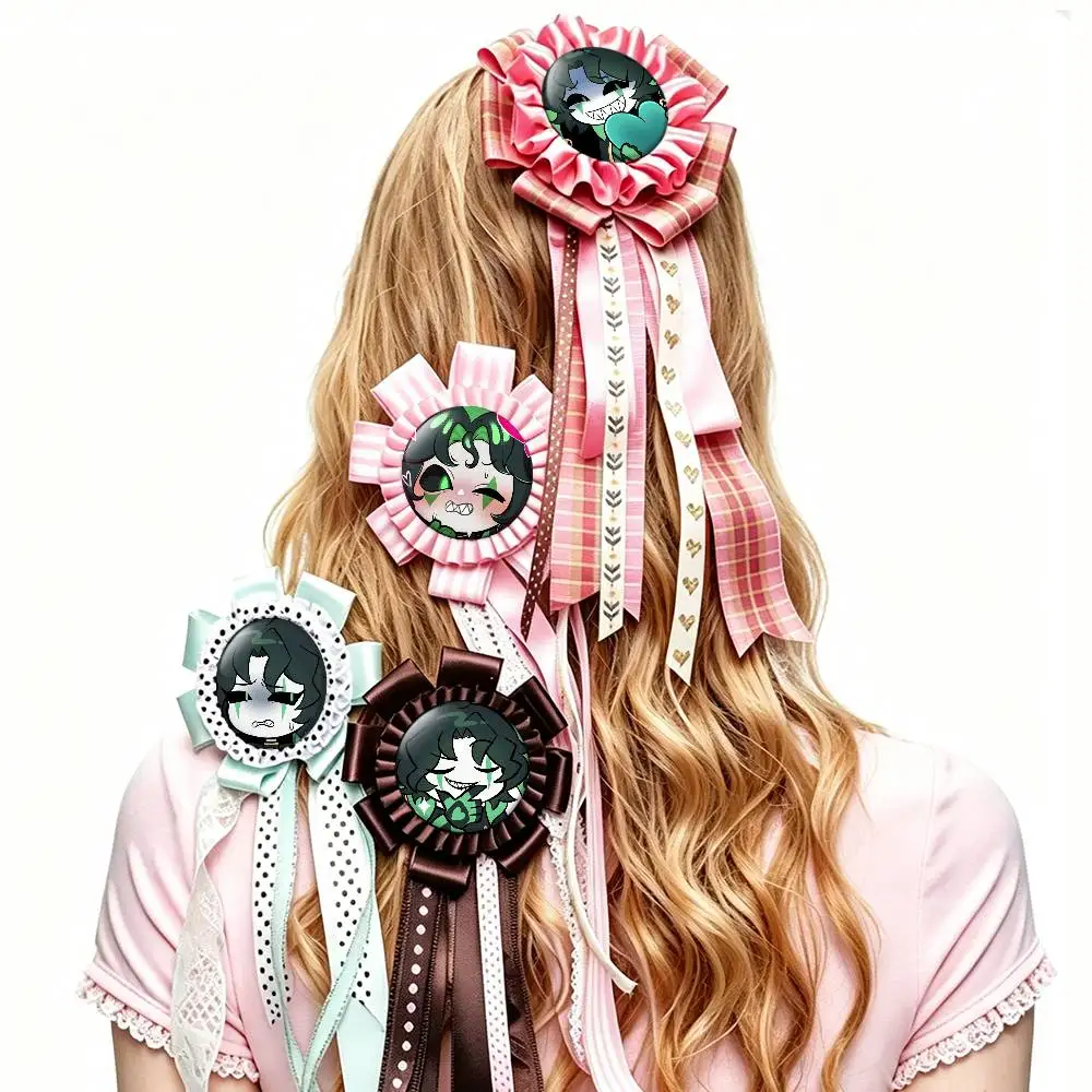 T-The F-Freak C-Circus H-Harlequin Badges 25 32 44 58 75 mm Round Fans Collect Friends Gifts Brooch Souvenir