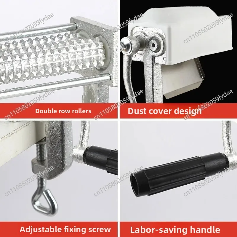 Manual Aluminum Tenderizing Machine Household Small Labor-saving Tender Meat