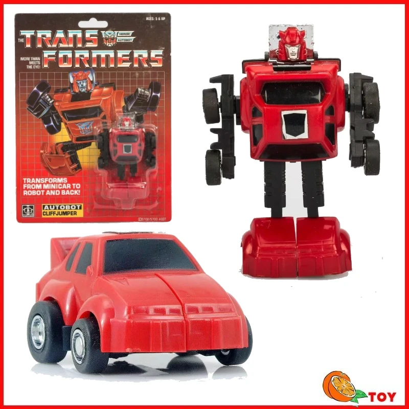 Auf Lager Transformers Spielzeug US-Version G1 84-86 KO Cliffjumper Modellroboter Sammlerfigur Spielzeug Geschenk Hobby