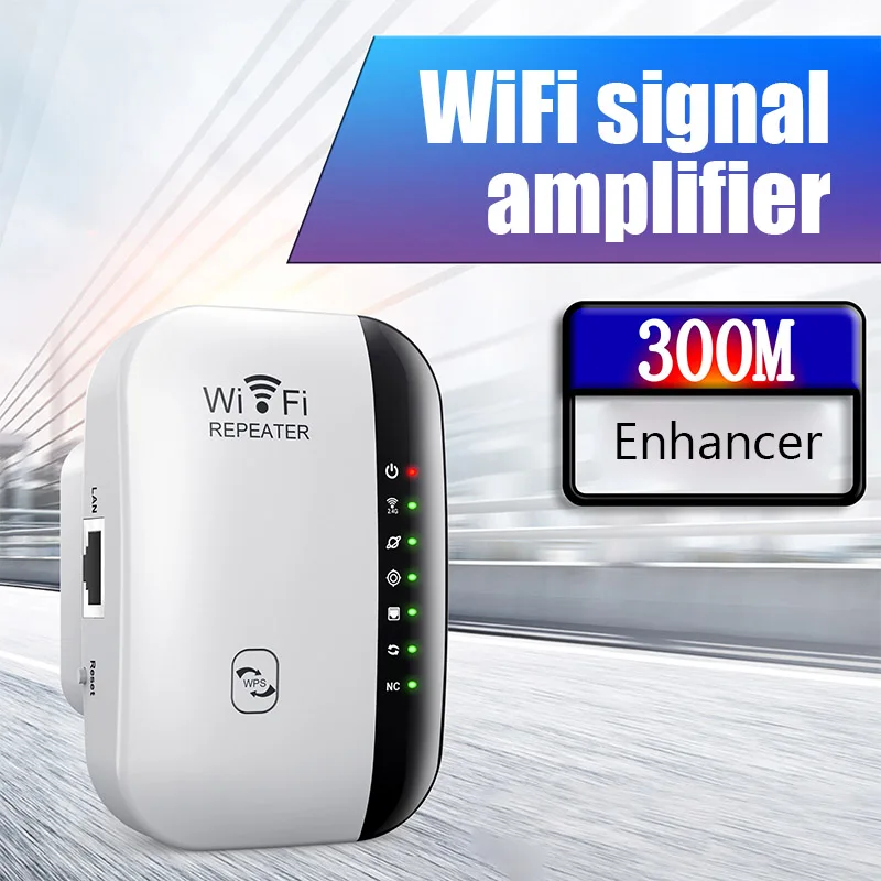 Wireless Signal Booster 300Mbps Wifi Extender Remote Network Repeater Broadband Home Router Signal Amplifier Home Office