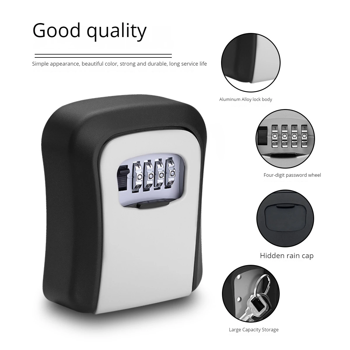 Wholesale Password Key box decoration security lock viewer Key locker