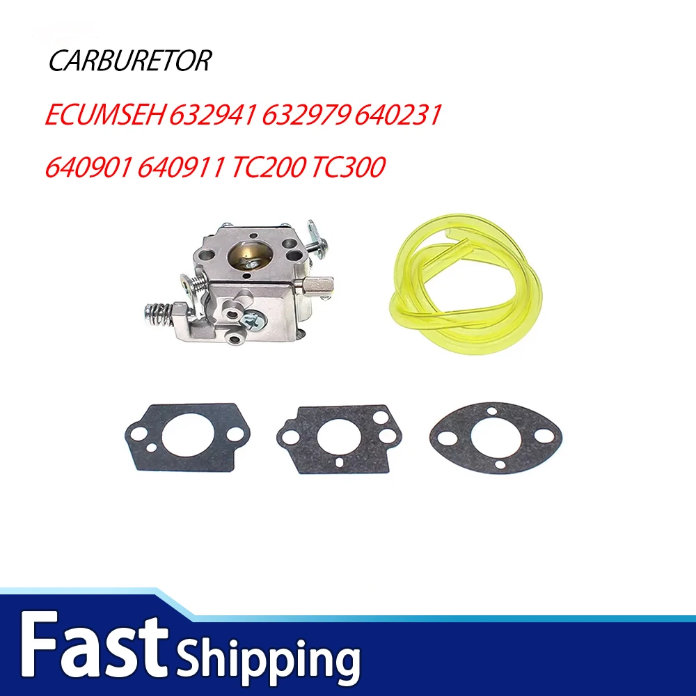 

Carburetor for Tecumseh 632941 632979 640231 640901 640911 TC200 TC300