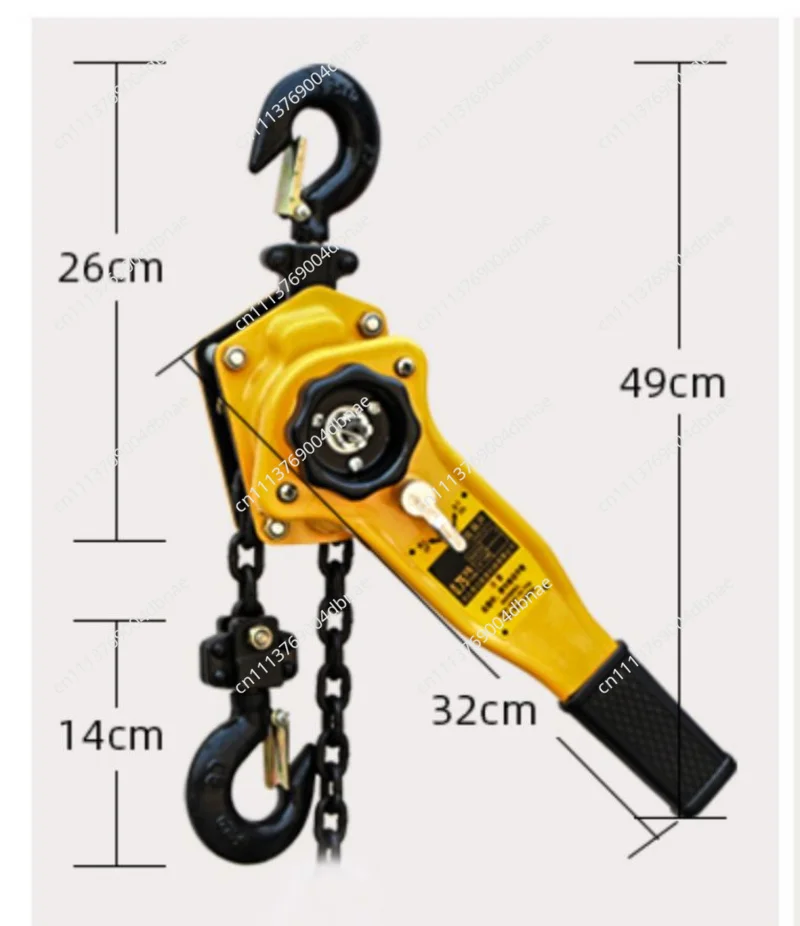 Hand Cranked Hoist Wire Tensioner  1/1.5/2/3 t/6 Ton