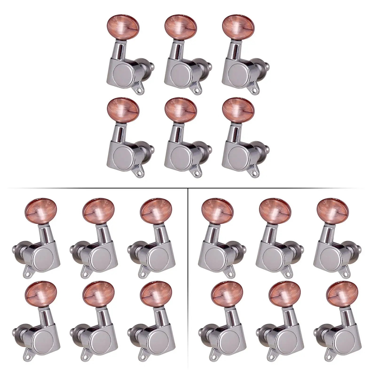 Chevilles de réglage de guitare, pièces de boutons Concave résistantes à l'usure pour guitare acoustique