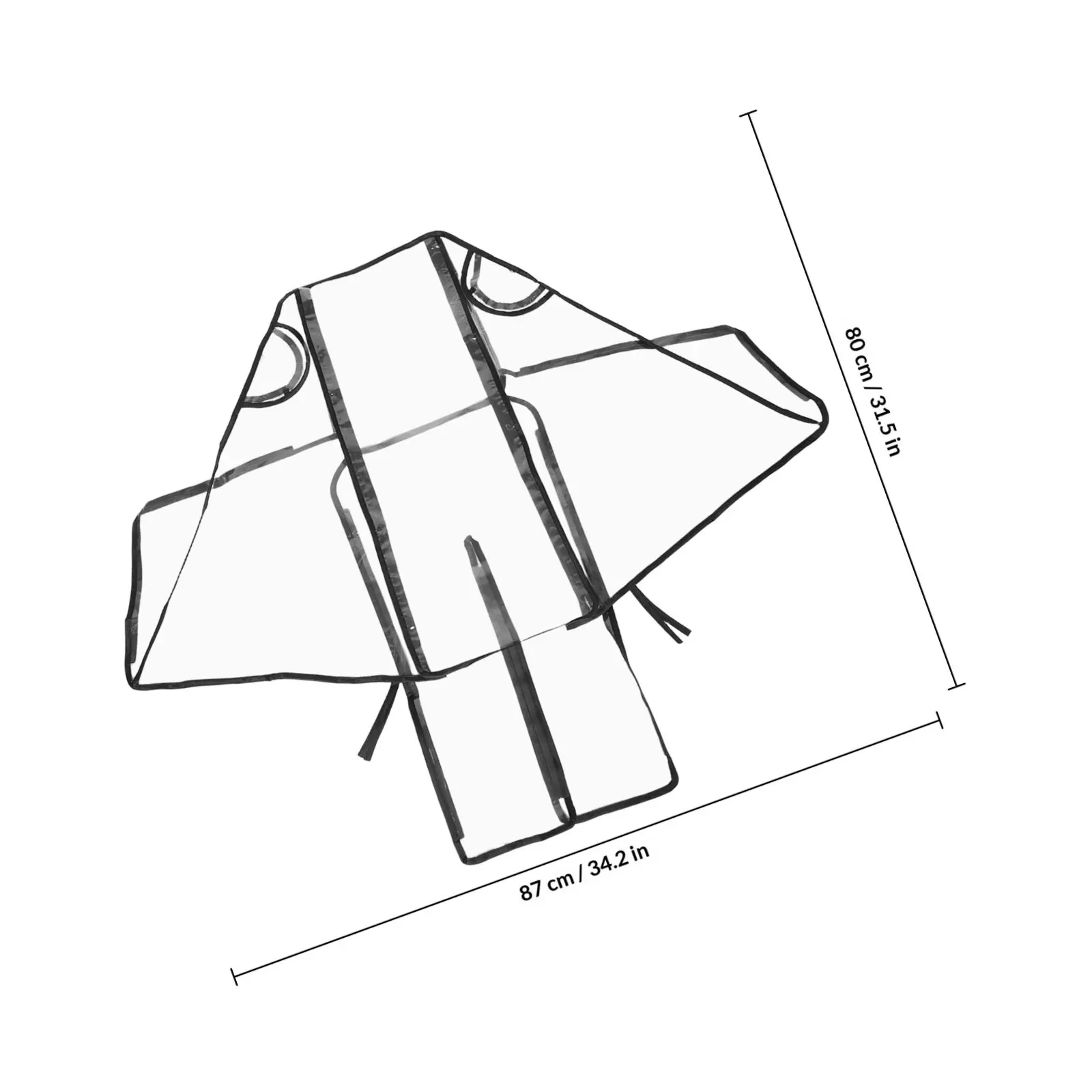 Universal Baby Stroller Rain Cover Windproof Clear Transparent Waterproof Outdoor Protective Cover Stroller Rain Covers