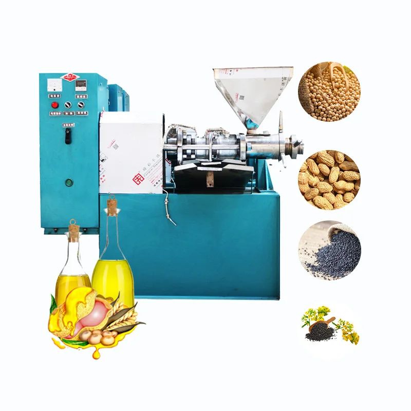 Automatic industrial coconut groundnut sunflower virgin coconut oil press machine with filter