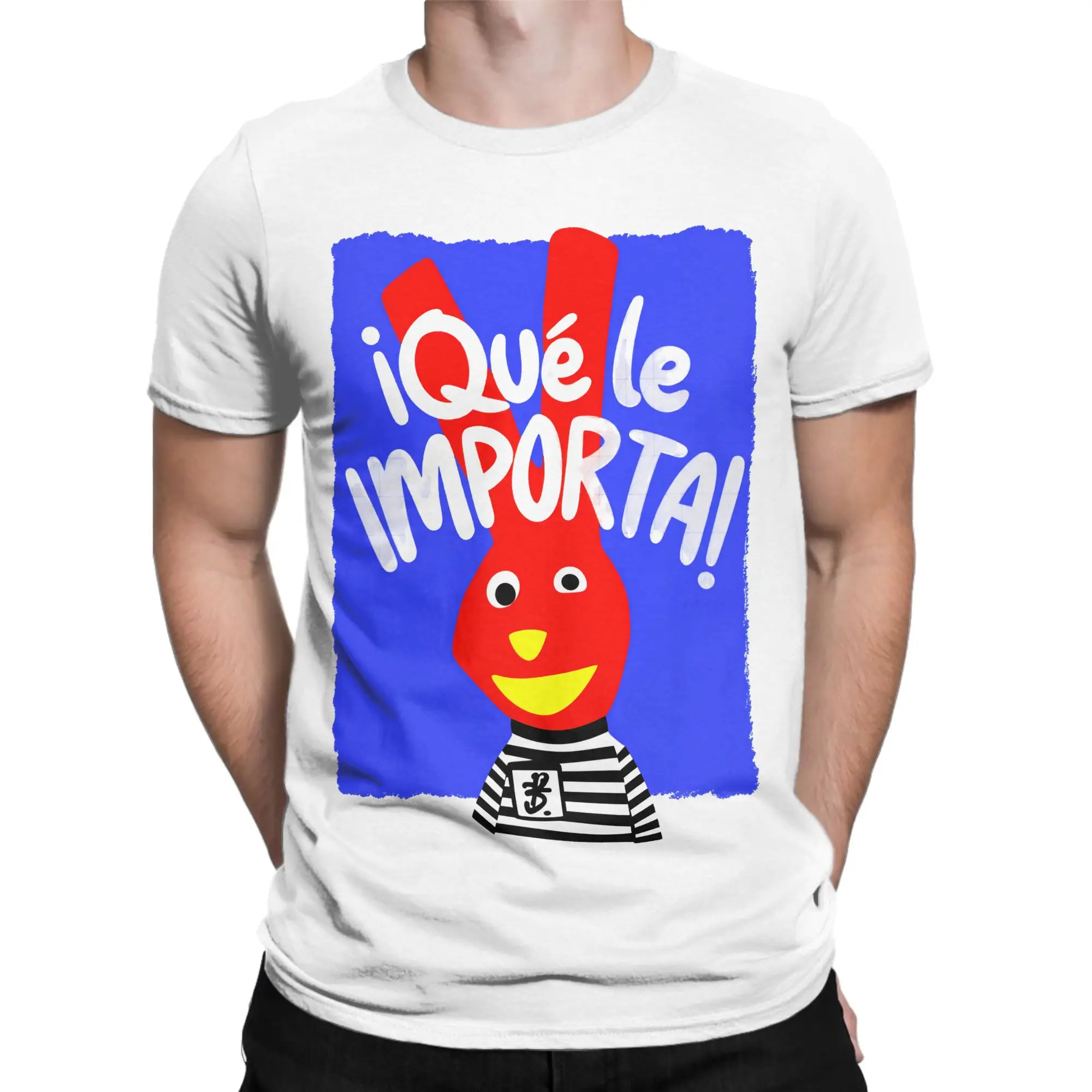 Men's Comedy Bodoque 31 Minutos Cartoon T Shirt  Pure Cotton Clothes Awesome Short Sleeve O Neck Tees Graphic Printed T-Shirt