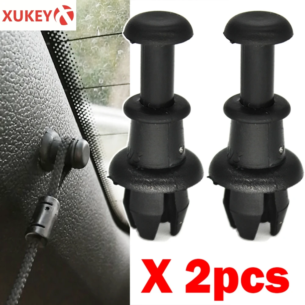 

2pc Parcel Shelf clips FOR Audi A3 S3 MK2 8P 8V Q5 SQ5 8R Boot Trunk Parcel Tray Strap String Clips Hook Tonneau Pivot Holder