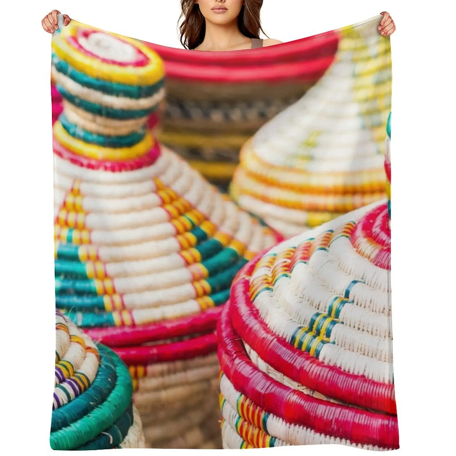 

Mesob Throw Blanket Sofa decorative For Sofa Thin Flannel Blankets