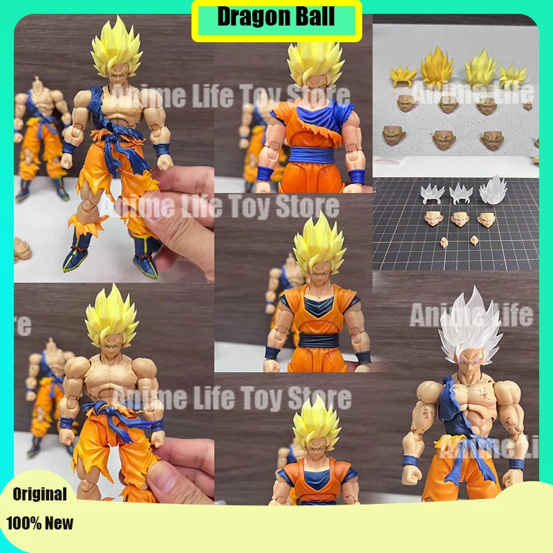 Dragon Ball Heads Accessories Ssj2 Demoniacal Fit 2.0/3.0 Figure Body Headsculpt Accessories Kit Anime Action Figure Model Toys