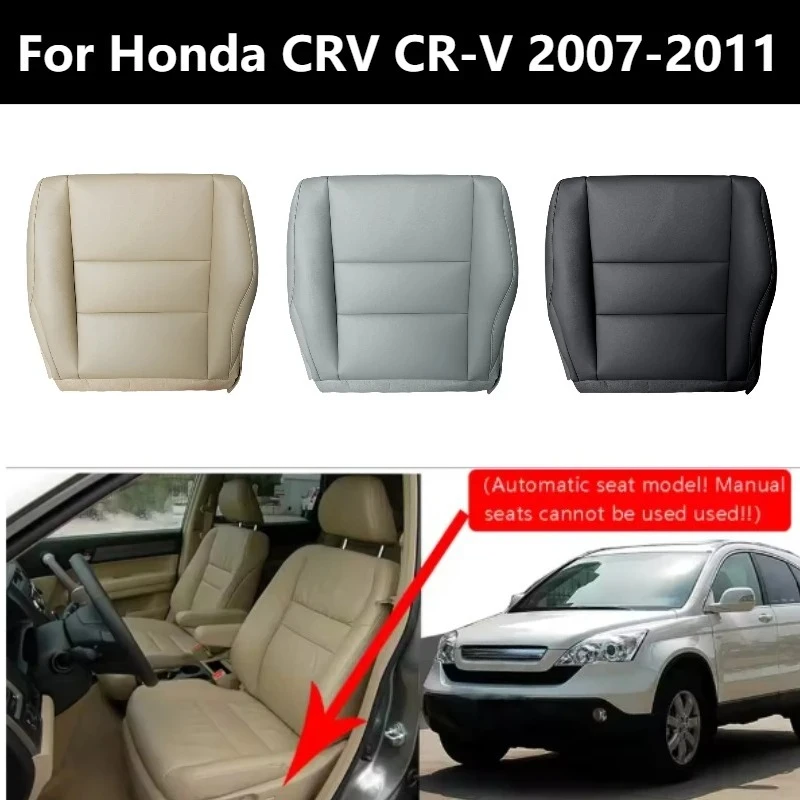 

Microfiber leather Car Seat Cover Custom Seat Covers For Honda CRV CR-V 2007-2011 Left Hand Driving Bottom Seat Cover Back Cover