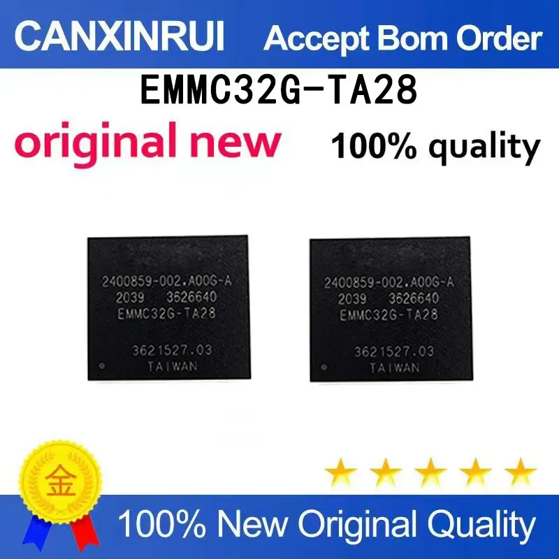 (5pcs-100pcs）Brand new original EMMC32G-TA28 BGA153 spot chip
