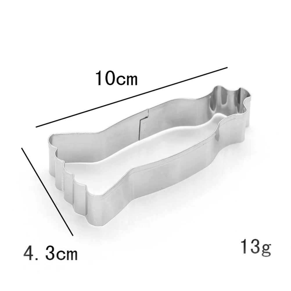 

9PCS Cookie Set Stainless Steel Baking Pastry Rings Cake Fondant Cutters Skirt Mold Reusable Safe NonStick