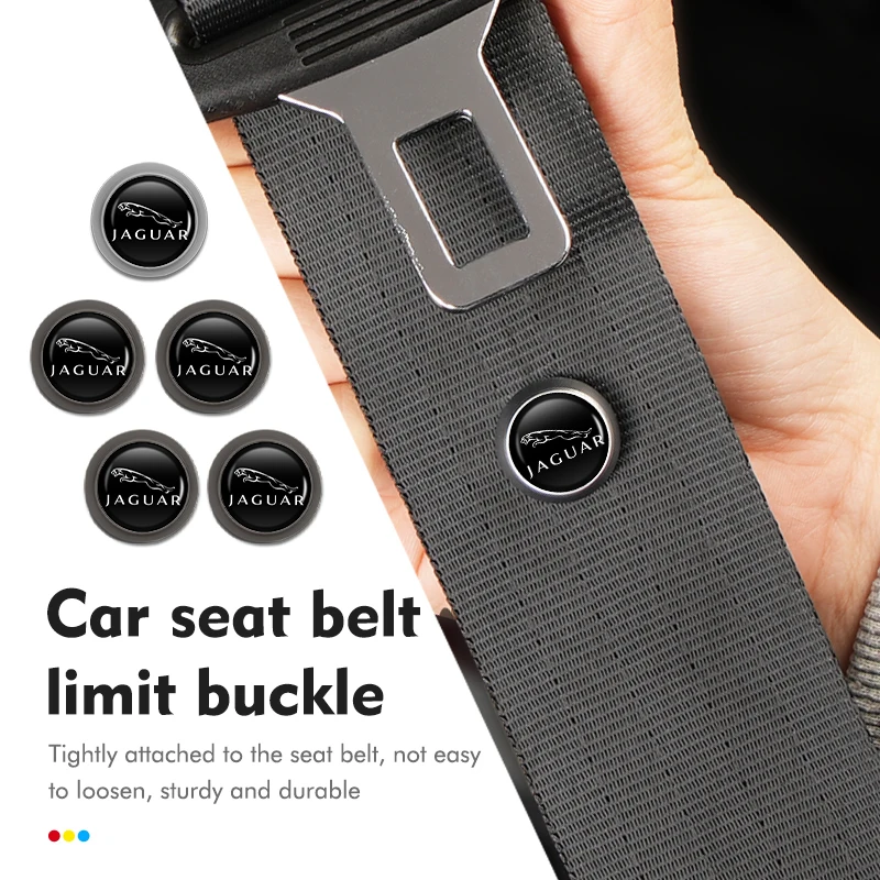 Car Safety Belt Stopper Spacing Limit Buckle Clip Retainer For Jaguar XF XJ XFR XKR S-Type F-Type X-Type F-Pace I-Pace