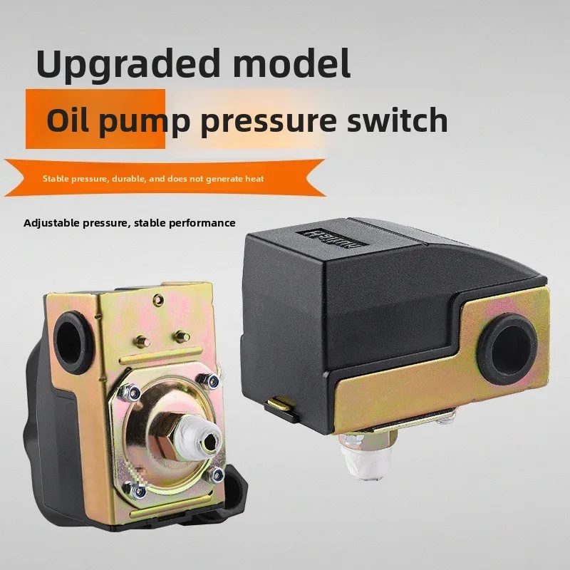 1 oil pump automatic start stop device, durable, multifunctional, precise pressure control, fuel pump special adapter