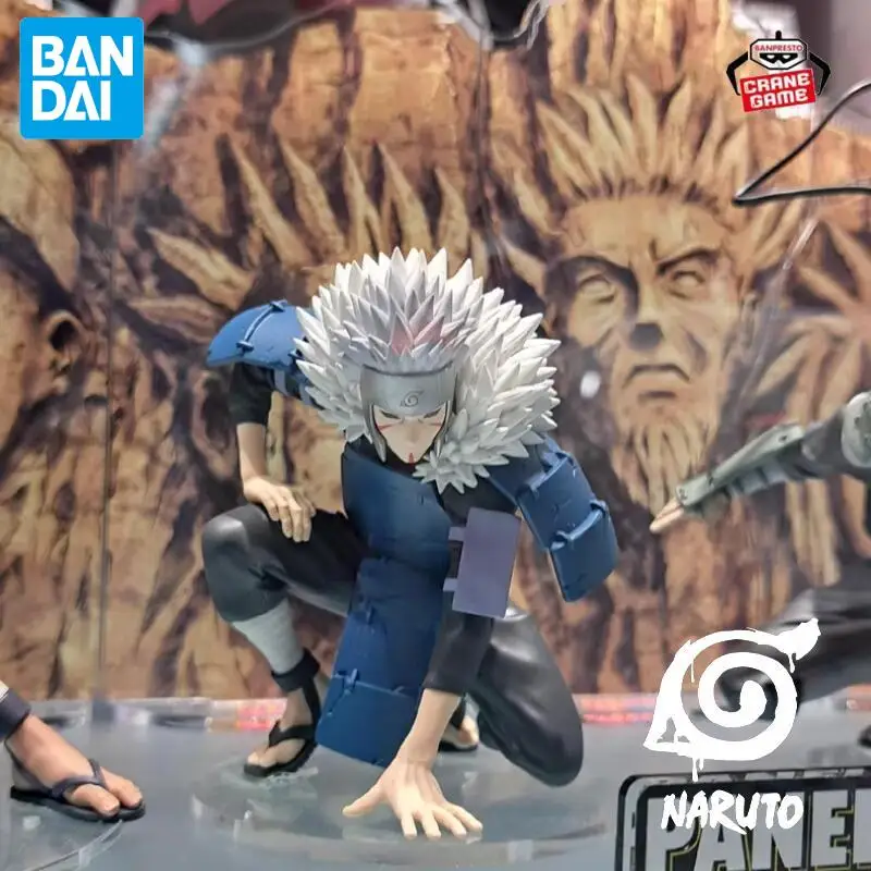 En Stock Bandai Original Naruto Senju Tobirama figura de Anime modelo de acción muñeca de dibujos animados juguete de escritorio decoración adornos regalos del Festival