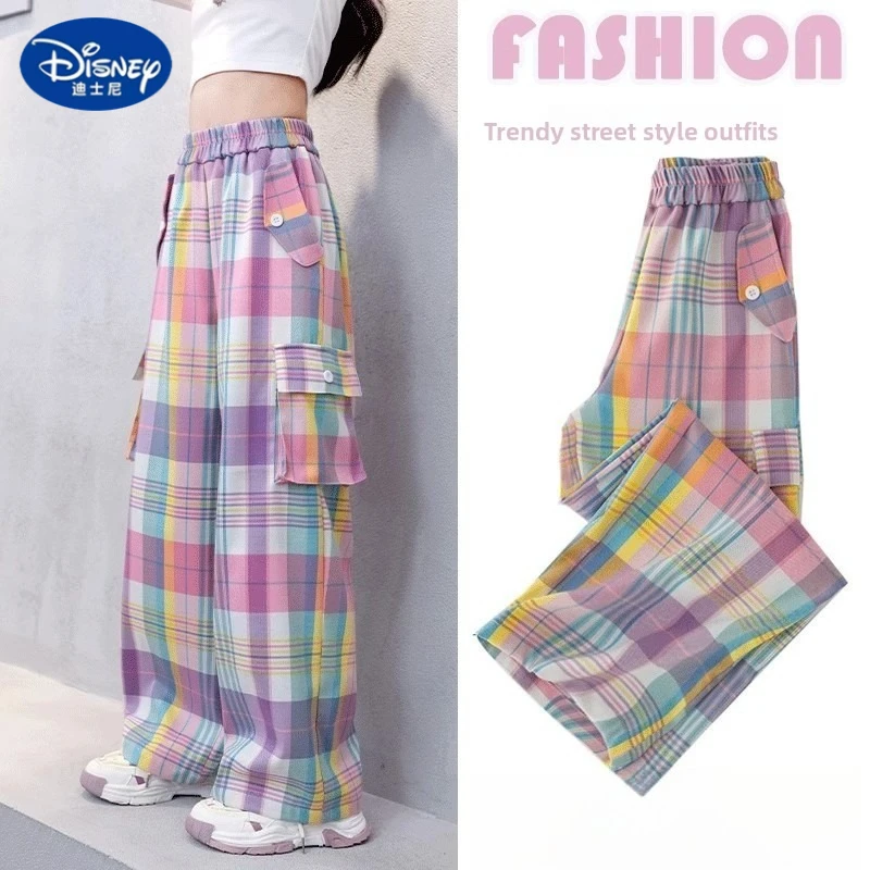 

Disney Girls Dopamine Cargo Pants 2025 | Wide-Leg Spring Summer Fashion