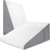 Feet Cushion Seat Backrest Bed Wedge Pillow Triangle Neck Support Removable Washable for Sleeping After Surgery