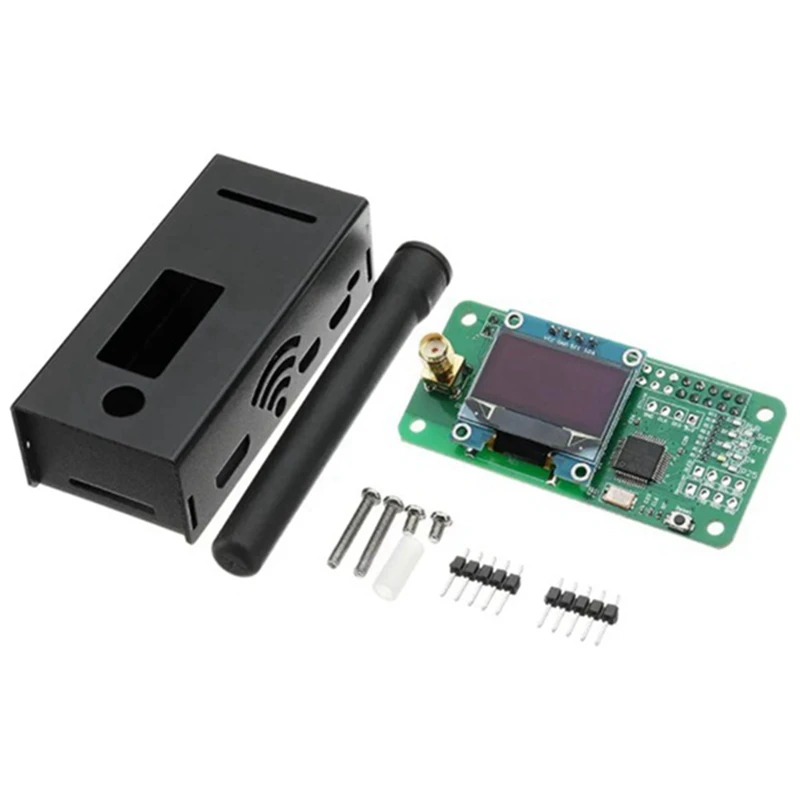 MMDVM Relay For DMR P25 YSF DSTAR Digital Radio Gateway Wireless Hotspot Board With OLED Aluminum Shell DIY Kits