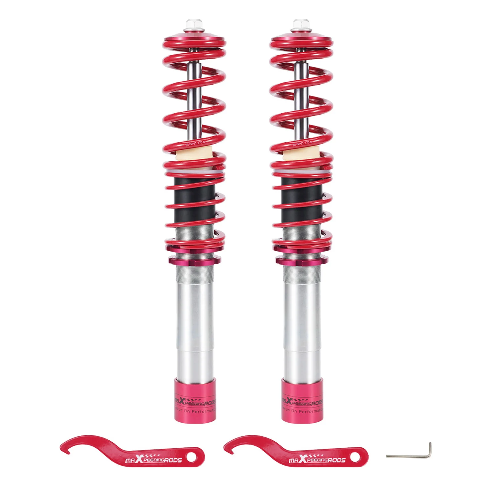MaXpeedingrods Front Coilover Suspension Kit for BMW 5 Series & M5 E39 95-03 RWD