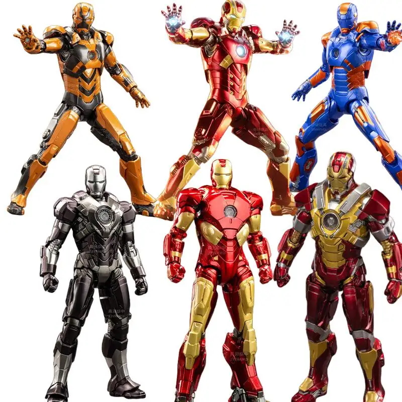 

ZD Original Iron Man MK10 MK18 Cassanova MK19 Tiger MK28 Jack 1/10 Armor Marvel 10th Action Figure Model Collection Gift