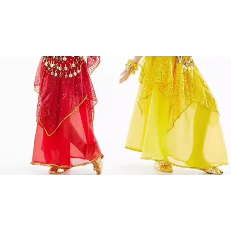Customized New Children's Day Belly Dance Costume Performance Set Highlight Skirt