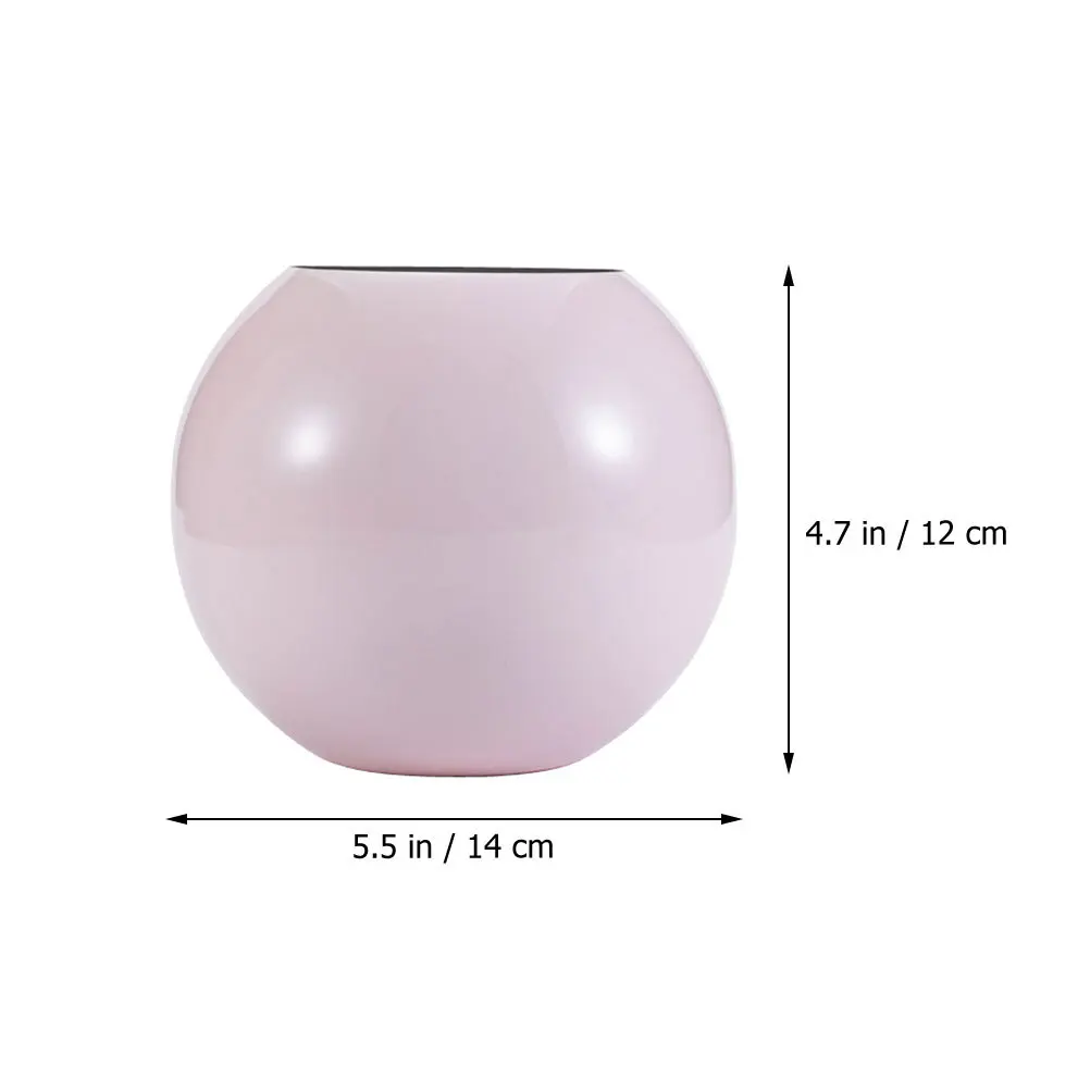 

Stainless Steel Flower Vase Creative Desktop Metal Planter For Home Office Decor Dried Artificial Flower Arrangement