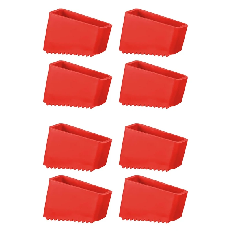 

BAAJ-8Pcs Step Ladder Feet Covers Versatile Ladder Leg Covers Non-Skid Ladder Pads Rubber Foot Pad Insulating Foot Sleeve
