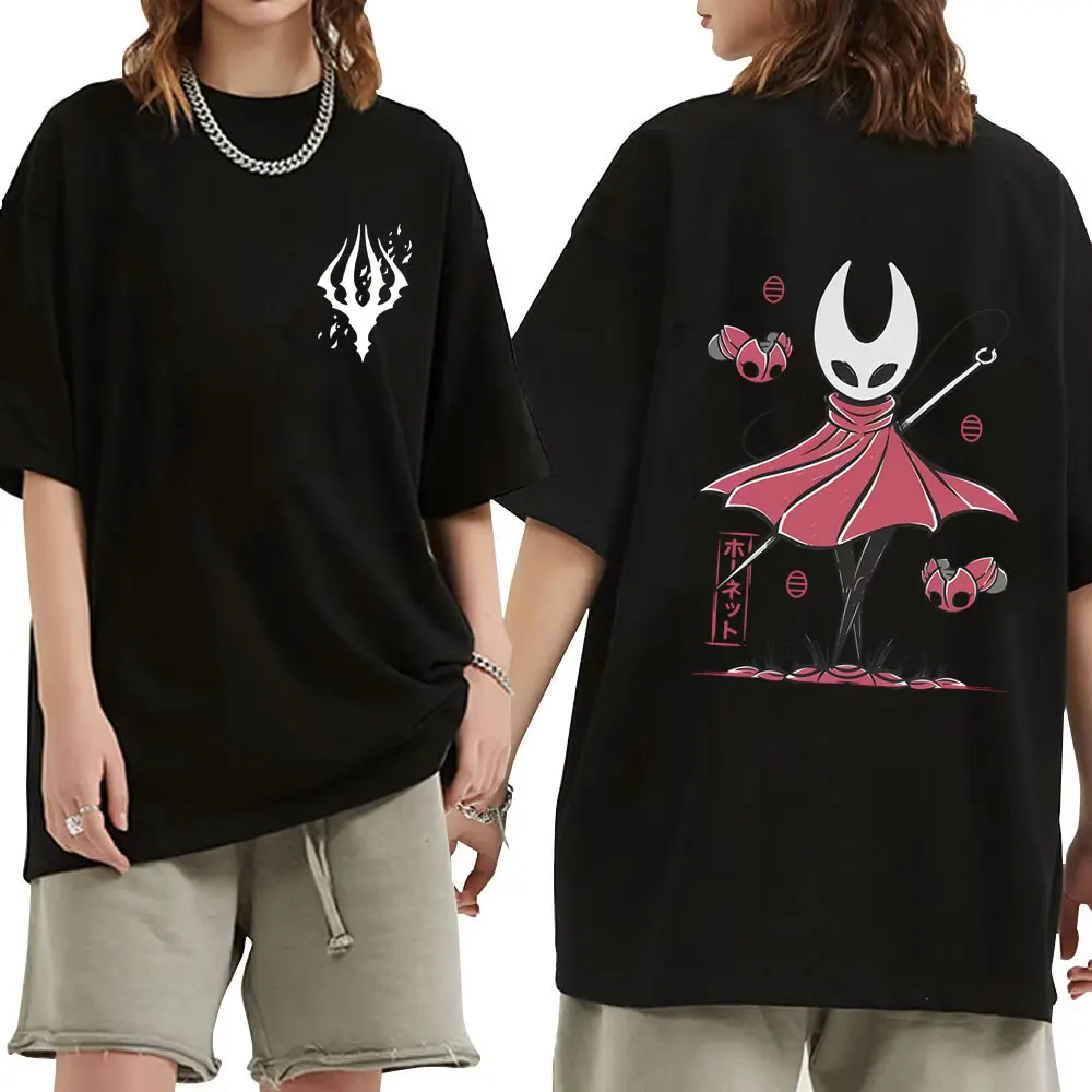 

Hot Sale Game Hollow Knight Graphic T-shirt Men Women Fashion Oversized Streetwear Men's Casual High Quality Soft Cotton Tshirt