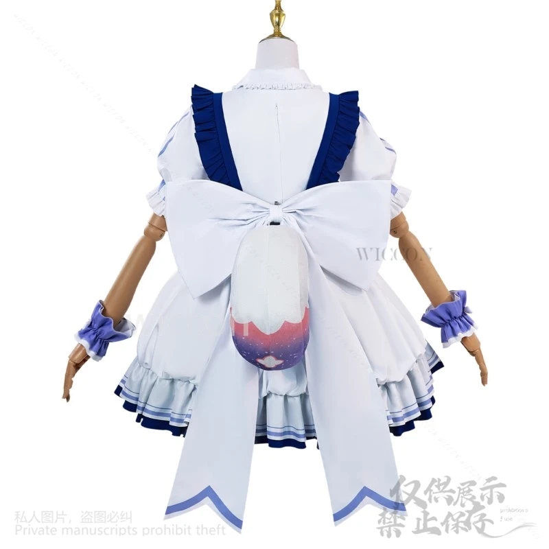 Anime Game Genshin Impact Cosplay Sigewinne Costumes Coffee Maid Dress Lolita Headwear For Halloween Christmas Girls Customized