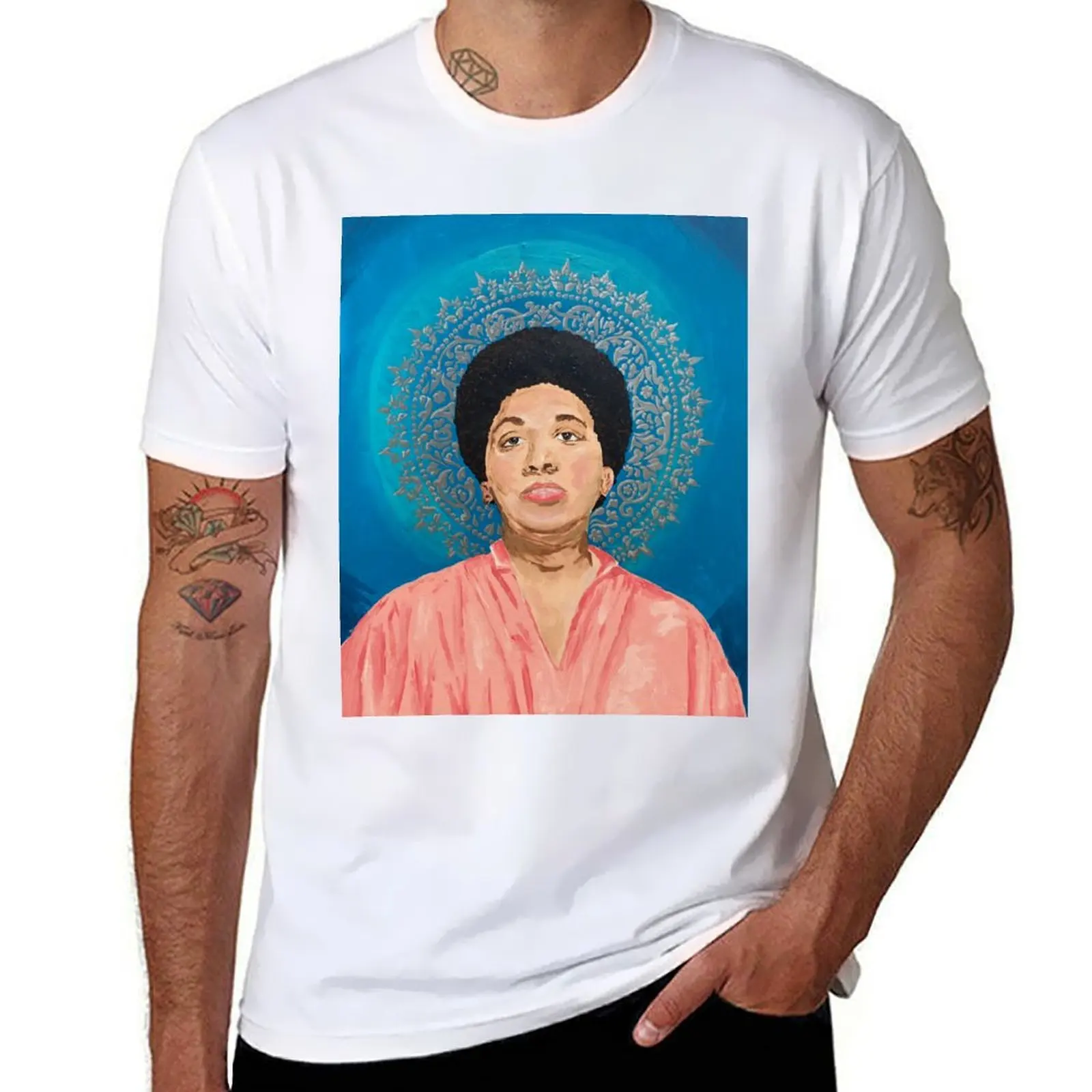 

Футболка Audre Lorde от Peter Nunn, мужские хлопковые футболки, комплект футболок