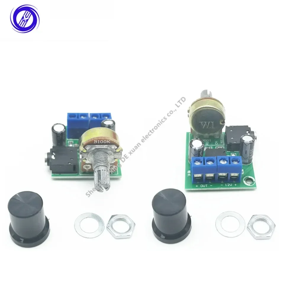 1PCS  New Arrival LM386 Audio Power Amplifier Board DC 3V~12V 5v Mini AMP Module Adjustable volume
