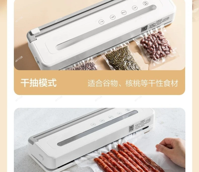 Automatic Vacuum Sealer Machine Mini Household Food Sealer Vacuum Packing Freshness Preserver