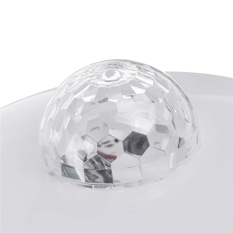 UFO Smart Music Light Bulb LED سمّاعات بلوتوث مع 24 مفتاحًا للتحكم عن بعد ستبليس يعتم لمبة الموسيقى